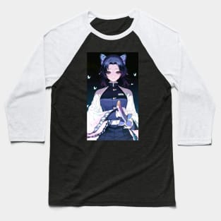 Demon Corp Shinobu Baseball T-Shirt